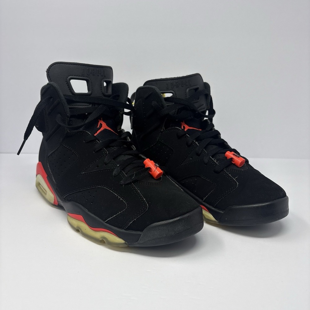 Nike Air Jordan 6 Retro Black Infrared 2019 Men's Size 11 384664-060